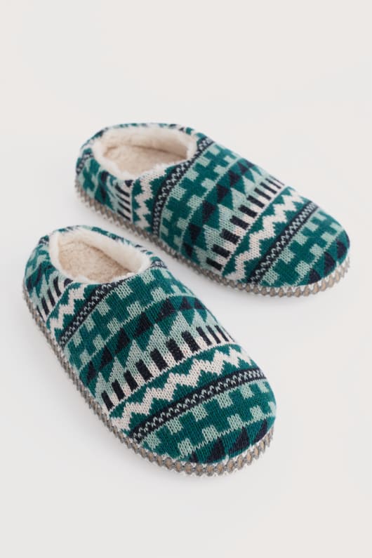Seasalt Cornwall Starry Eyed Fair Isle Slipper