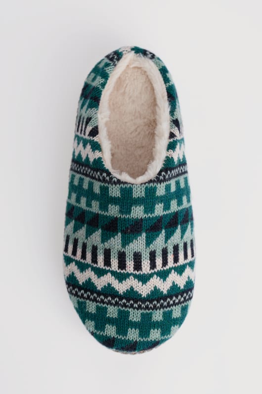 Seasalt Cornwall Starry Eyed Fair Isle Slipper