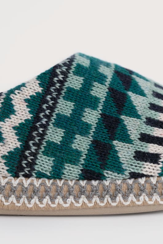 Seasalt Cornwall Starry Eyed Fair Isle Slipper