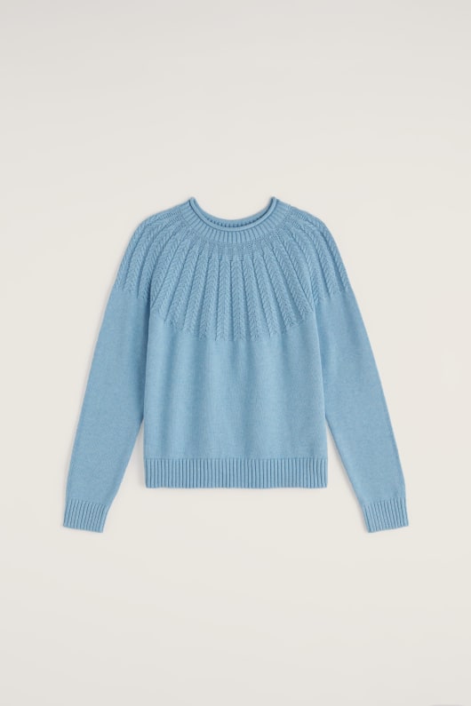 Seasalt Cornwall Stone Chat Organic Cotton Jumper