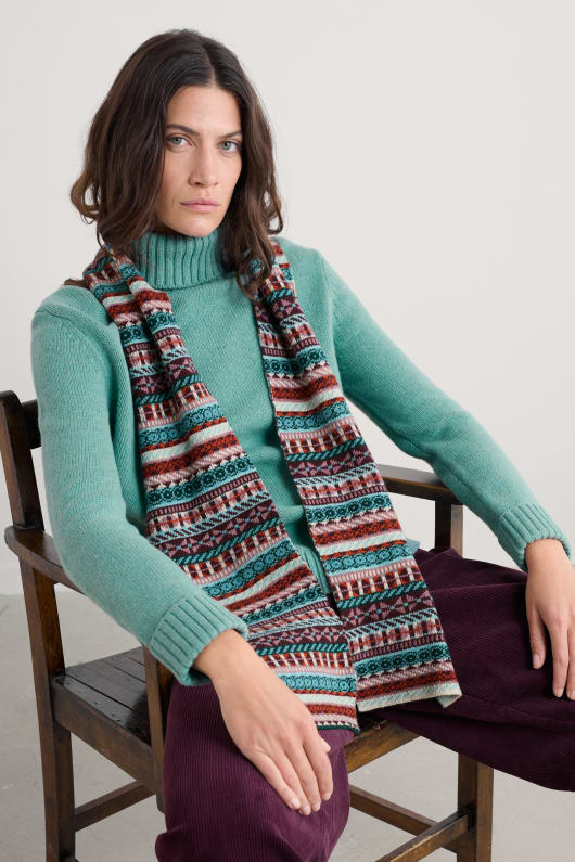 Seasalt Cornwall Stonewind Knitted Scarf