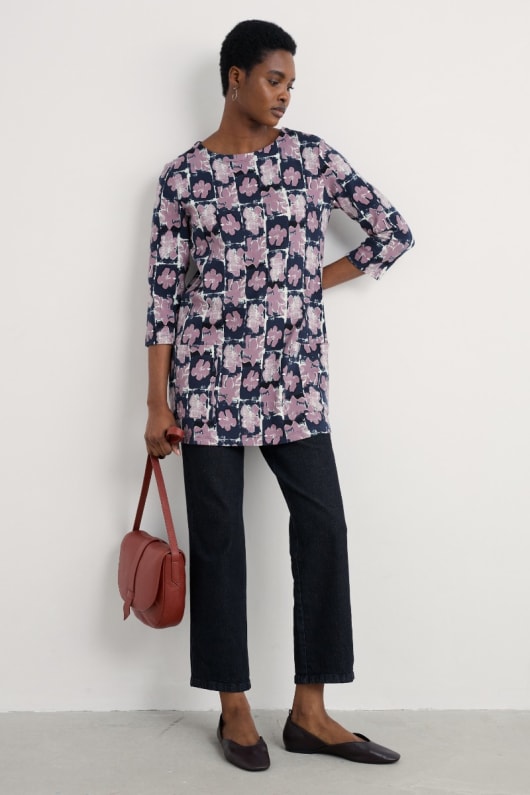 seasalt cornwall Tall Waves Jersey Tunic