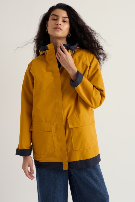 seasalt cornwall The Reversible Raincoat