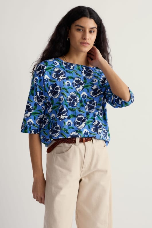 seasalt cornwall Tremayne Quay Jersey Top