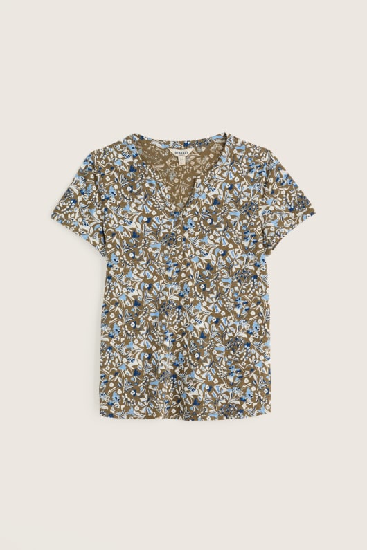 Seasalt Cornwall Waterflow Short Sleeve Top