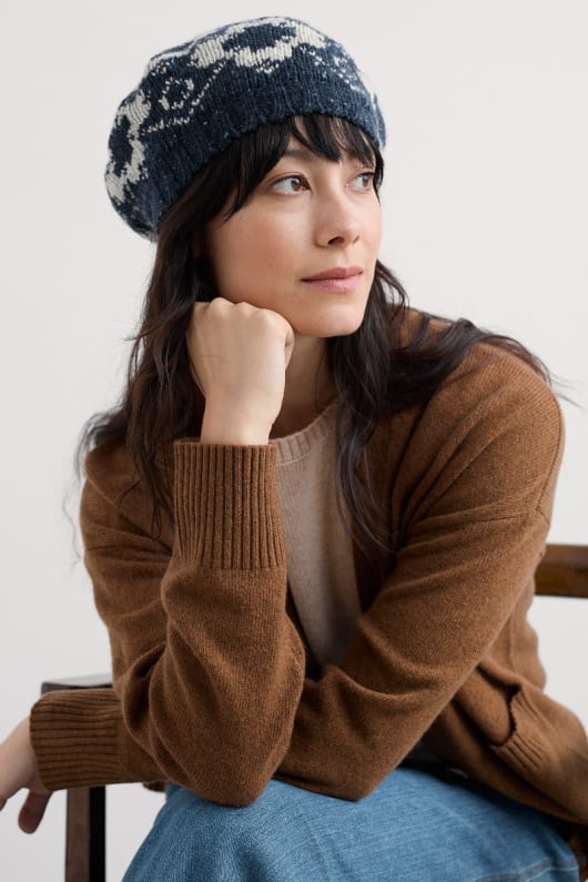 seasalt cornwall Weatherhill Fair Isle Beret