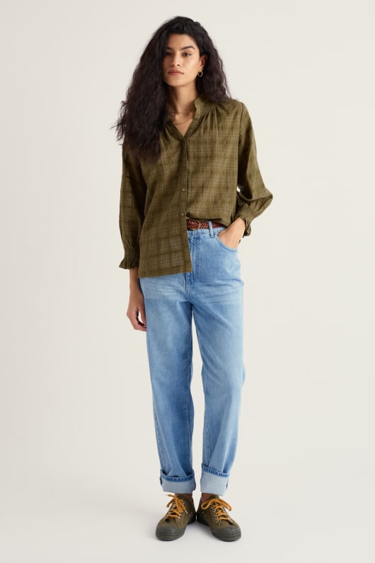 Seasalt Cornwall Wild Sorrel Button Up Top