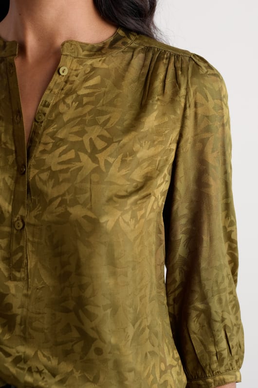 Seasalt Cornwall Willow Path Printed Shirt