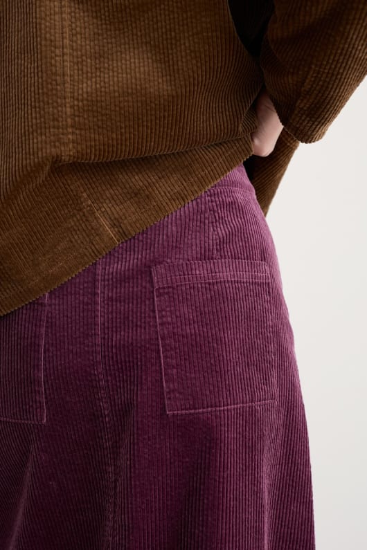 Seasalt Cornwall Window Wren Cord Midi Skirt