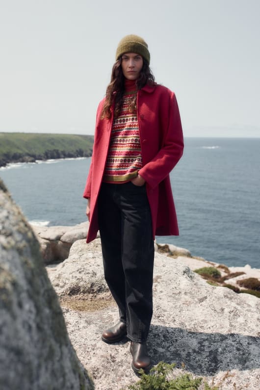 seasalt cornwall Wood Cabin Coat