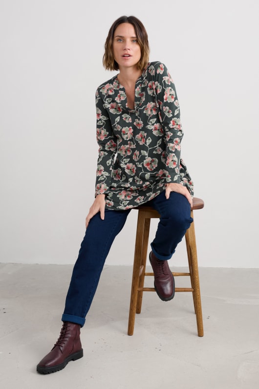 Seasalt Cornwall Wreathe Jersey Tunic