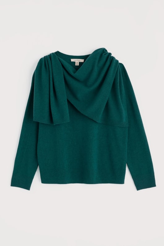 Seasalt Cornwall Serenity Jumper With Detachable Scarf