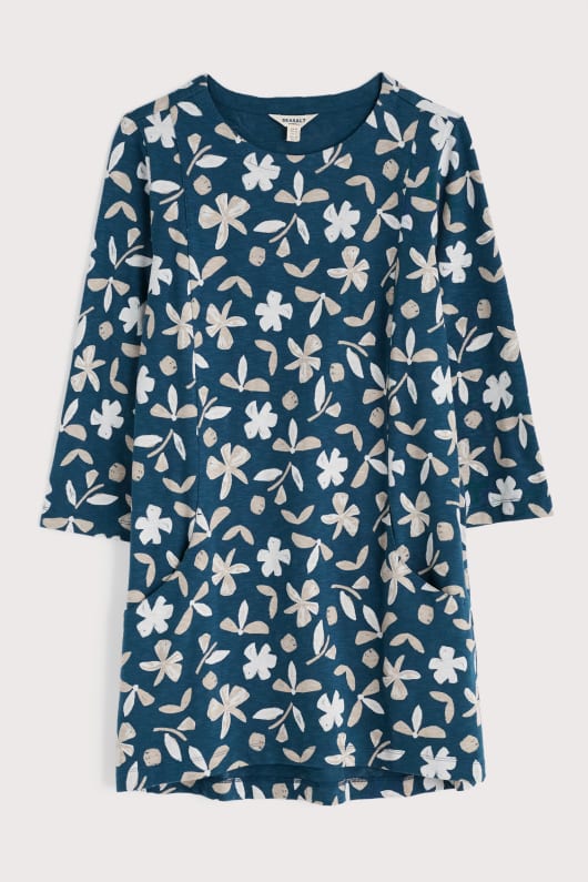 Seasalt Cornwall Shore Foraging Tunic In GOTS-Certified Organic Cotton Jersey