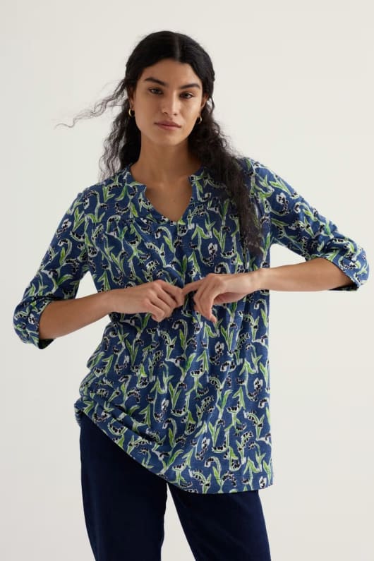 seasalt cornwall Sithney Tunic in GOTS-Certified Organic Cotton Jersey