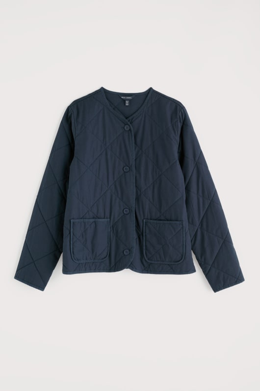 Seasalt Cornwall Swift Barn Organic Cotton Quilted Jacket