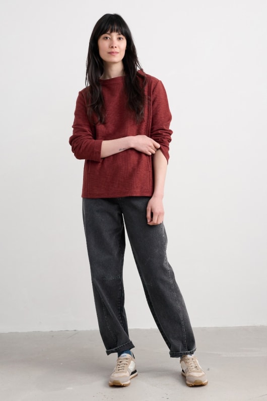 Seasalt Cornwall Topshell Organic Cotton Sweatshirt