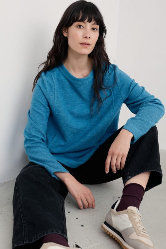 seasalt cornwall Topshell Organic Cotton Sweatshirt