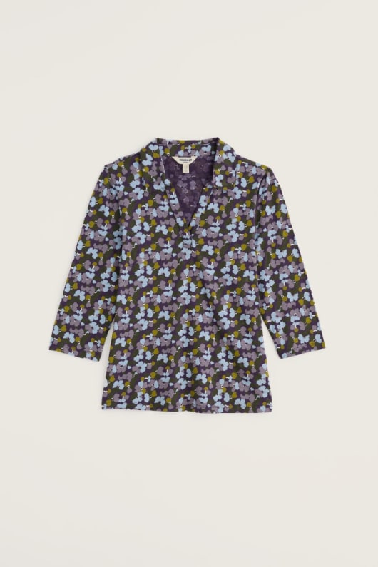 Seasalt Cornwall Wavecrest Shirt In Organic Cotton Jersey