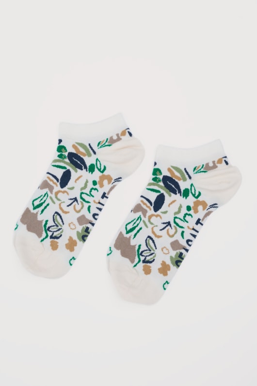 Seasalt Cornwall Women's Arty Organic Cotton Trainer Socks