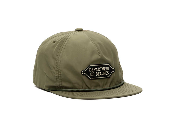 seavees Dept of Beaches - Hat - OD Green