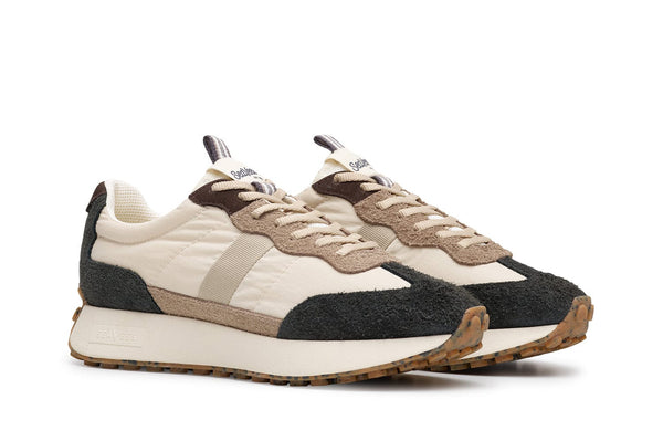 Seavees Mens Acorn Trainer Black And Tan