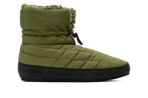 seavees Mens Après Puff Bootie Surplus Green