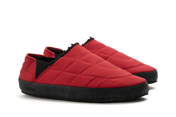 Seavees Mens Après Puff Slip On Redwood