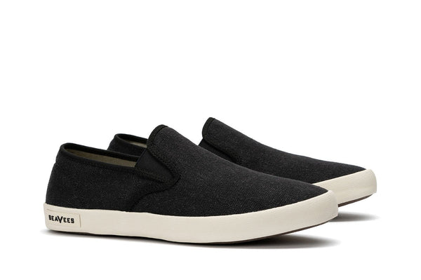 Seavees Mens Baja Slip On Black