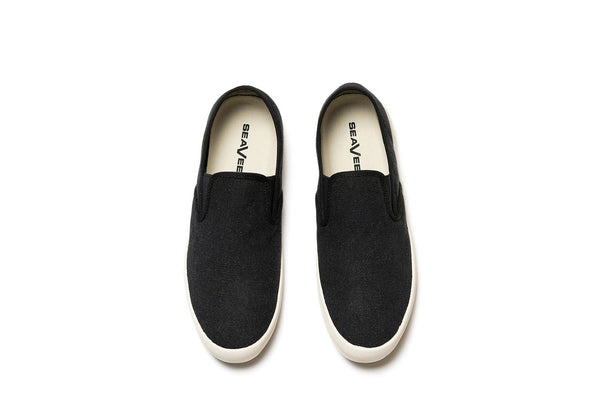 Seavees Mens Baja Slip On Black