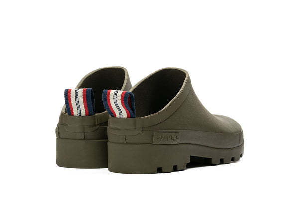 Seavees Mens Bodega Clog Military Olive