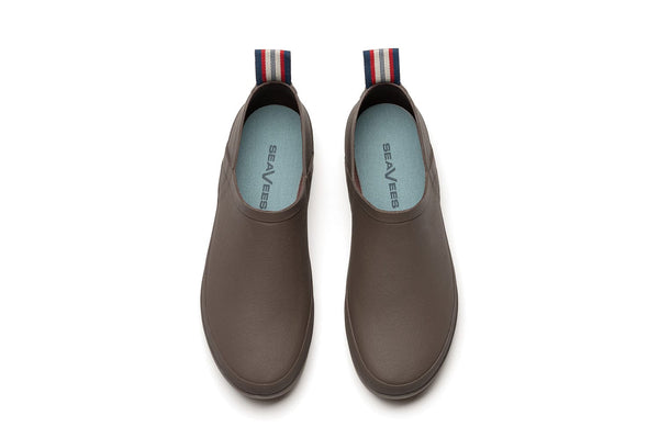 Seavees Mens Calistoga Clog Coffee