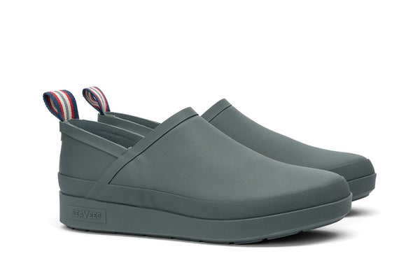 Seavees Mens Calistoga Clog Steel Blue