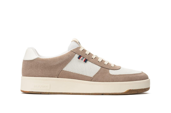 seavees Mens Cardinal Sneaker Latte