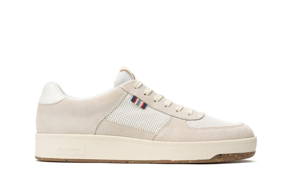 seavees Mens Cardinal Sneaker White