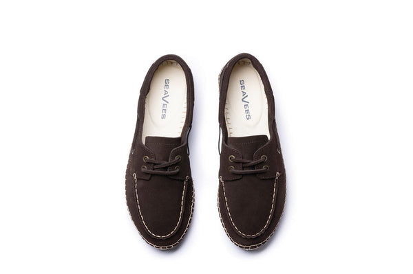 Seavees Mens Carmel Loafer Dark Chocolate