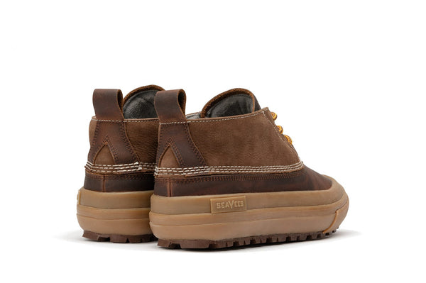 Seavees Mens Carson 3-Eye Boot Bourbon
