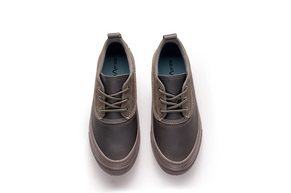 Seavees Mens Carson 3-Eye Boot Charcoal