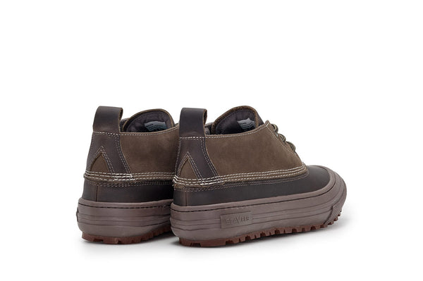 Seavees Mens Carson 3-Eye Boot Charcoal