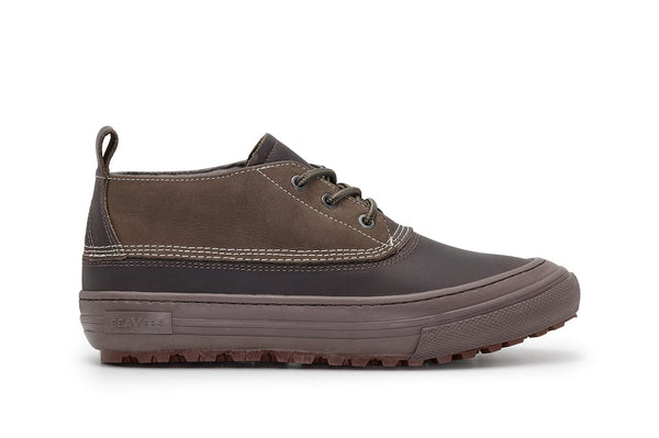 seavees Mens Carson 3-Eye Boot Charcoal