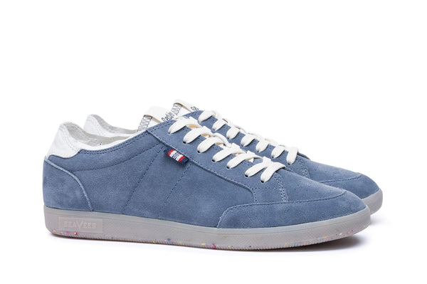 Seavees Mens Clipper Sneaker Cornflower Blue