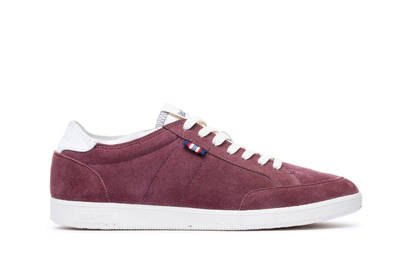 seavees Mens Clipper Sneaker Plum
