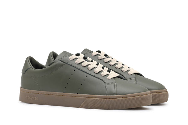 Seavees Mens Diamond Cup Sneaker Dark Olive