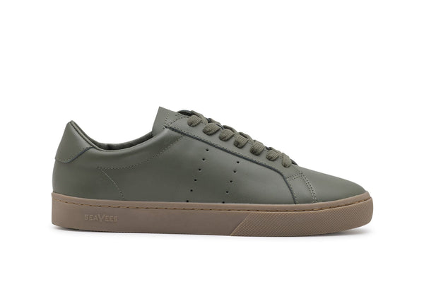 seavees Mens Diamond Cup Sneaker Dark Olive