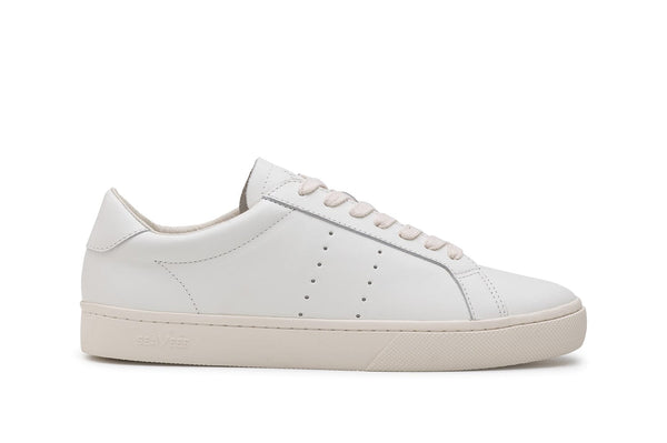 seavees Mens Diamond Cup Sneaker White