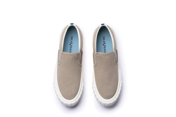 Seavees Mens Fairfax Slip On Stone