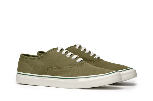 Seavees Mens Founders Edition Yacht Shoe Green