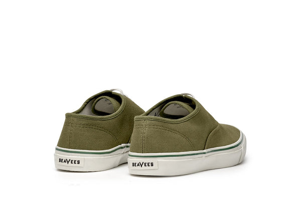Seavees Mens Founders Edition Yacht Shoe Green