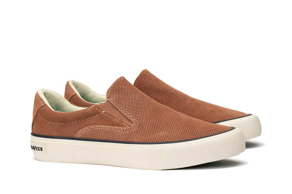 Seavees Mens Hawthorne Slip On Terracotta