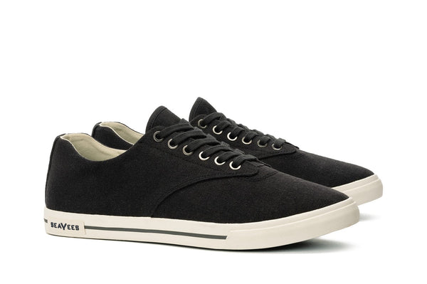 Seavees Mens Hermosa Sneaker Black