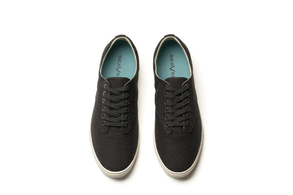 Seavees Mens Hermosa Sneaker Black
